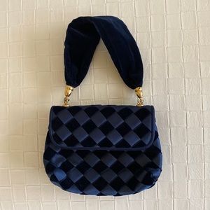 Bottega Veneta evening bag - dark blue